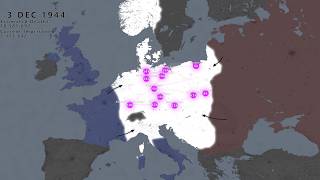 The Holocaust Visualized on a Map [upl. by Mauri601]