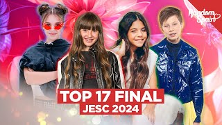 Junior Eurovision 2024  Top 17 Final [upl. by Idnahc901]