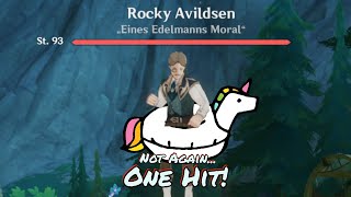 How to BEAT Rocky Avildsen 275M Boss ONE HIT 😎 [upl. by Tnomyar966]