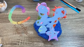 DIY under the sea clay art made it easy for everyone [upl. by Genesa]