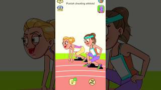 Punish Cheating ATHLETE😅 Impossible Date 2 🤪 shorts gameplay olympics animação [upl. by Neelcaj]