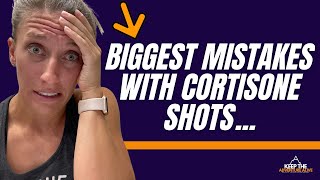 What you NEED to know ABOUT A CORTISONE SHOT in the knee [upl. by Michigan]