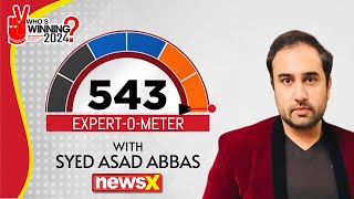 Whos Winning 2024  The ExpertOMeter with Syed Asad Abbas  NewsX [upl. by Frederich]