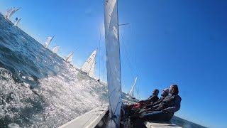 2024 Nov ODW Race 6 aboard Etchells 909 [upl. by Nylhtiak]