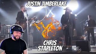 Chris Stapleton amp Justin Timberlake  Tennessee WhiskeyDrink You Away  Vocalist From The UK Reacts [upl. by Soule326]