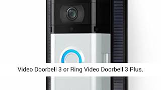 Solar Charger for Ring Video Doorbell 3 and Ring Video Doorbell 3 Plus [upl. by Ettenav]