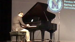 Alireza Hamidian persian New Year piano recital 2019 [upl. by Tteragram]