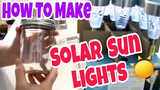 PREPPERS SOLAR SUN LIGHTS Using The Sun For Free Energy [upl. by Haidabej]