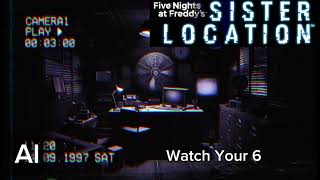 Five Nights at Freddys Sister Location OST  Watch Your 6 Ennard Boss Fight AI extended [upl. by Eeladnerb]