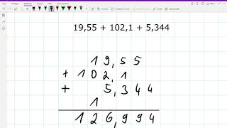 Rechnen mit Dezimalzahlen  Dezimalbrüchen  Addieren und Subtrahieren  Mathe einfach erklärt [upl. by Birkner]