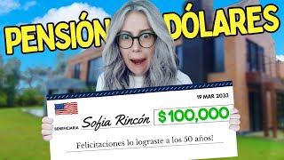 ✅Cómo asegurar una PENSIÓN EN DÓLARES viviendo en Colombia💰🇨🇴 [upl. by Hcurob151]