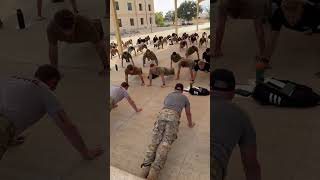 Memorial Pushups with AFROTC Cadets [upl. by Hsemar]