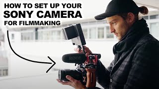 SONY Camera Settings For Cinematic Videos [upl. by Llertnad]