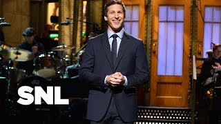 Andy Samberg Impressions Monologue  Saturday Night Live [upl. by Yhpos]