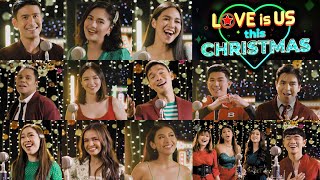 GMA Christmas Station ID 2022 Lyric Video Love is Us this Christmas [upl. by Wyatt]