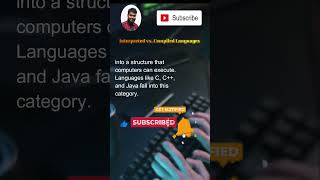 Interpreted vs Compiled Languages  Difference between Compiler and Interpreter webdevelopment [upl. by Elliott]