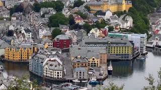 ALESUND NORWAY  Postcard View [upl. by Greenquist219]