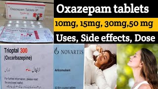 Oxazepam 10 mg Serax What is Oxazepam Used For Dosage Side Effects Contraindications [upl. by Obe]