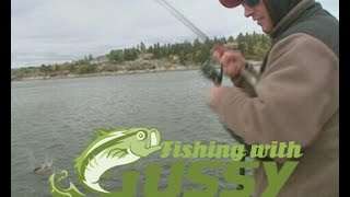 Fishing with Gussy Walleyes and Goldeyes [upl. by Hnacogn]