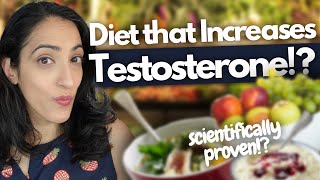 Scientifically proven diet to boost your Testosterone [upl. by Tabib]