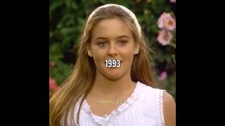 Alicia SIlverstone Evolution  1992  2023 aliciasilverstone love foryou [upl. by Gnoix]