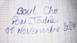 BOUL CHO POU JODIA 01 Novembre 2024🔥nou fwape yo nan 2 lo 1446 Fl🔥2 lo 0389 Gg🔥boul saint mois🔥🔥 [upl. by Hterag]