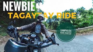 First Group Ride to Tagaytay Sampaloc Road  Newbie on a Motorcycle  YAMAHA XSR155 [upl. by Nemlaz79]