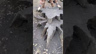 Мореный дуб bog Oak slab bogoak мореныйдуб woodworking [upl. by Thistle]