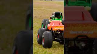 RC Truck Race vs Pro Monster Truck Driver [upl. by Aivilys7]