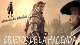 ASSASSINS CREED 3  TUTORIAL OBJETOS CON PLANOS  ATUENDO DE ACHILLES [upl. by Cornew225]