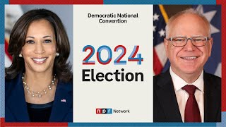 DNC Night 4 live coverage Kamala Harris caps the week  NPR [upl. by Debbie]