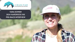 Tara Dower Pre2024 Hardrock 100 Interview [upl. by Radcliffe]