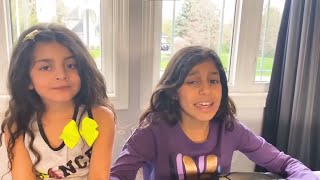 Hermanitas divertidas y una historia sobre un monstruo  Colección de videos para niños [upl. by Mordecai]