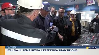 Taranto Ex ilva il tema resta leffettiva transizione [upl. by Arturo879]