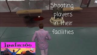 Shooting players in Facilities GTA online [upl. by Stucker623]