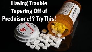 Having Trouble TAPERING Off of Prednisone Try This One Simple Technique [upl. by Anitnauq]