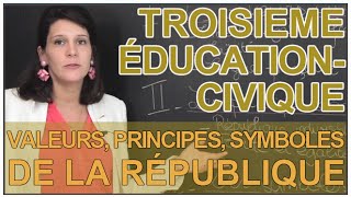 Valeurs principes et symboles de la République  Education Civique  3e  Les Bons Profs [upl. by Idnek]