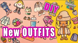 Paper Doll Toca Life World  How to make paperdoll tocalifeworld [upl. by Merce]