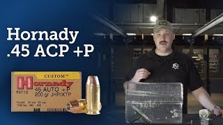 Clear Impact Gun Hornady 45 ACP  P Ammunition [upl. by Wieren]