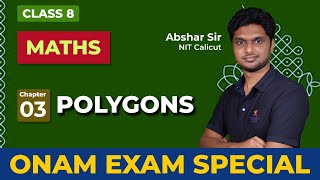 Sure Shot Questions  Onam Exam Special  8th STD Maths Chapter 3  Abshar Sir mathclass 2024 8th [upl. by Angrist]