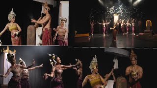 ก่มรเตงชคตศรีศิขรีศวร Apsara ThaiTraditional Dance  สงวนลิขสิทธิ์มหาวิทยาลั Reaction y [upl. by Balas430]