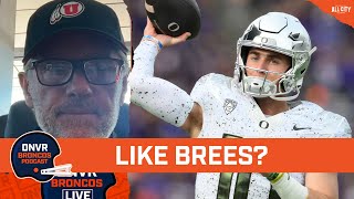 Bo Nix next Drew Brees Utah head coach Kyle Whittingham sees the similarities w Denver Broncos QB [upl. by Wandy]