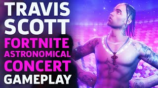 FULL Travis Scott X Fortnite Astronomical Concert Event [upl. by Assira]