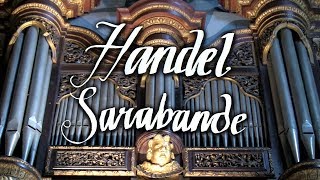 HANDEL  SARABANDE  PIPE ORGAN OF ADLINGTON HALL  JONATHAN SCOTT [upl. by Limay]