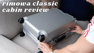 rimowa classic cabin unboxing amp review what fits inside [upl. by Gnuhn120]