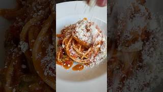 Amatriciana alla Calabrese🤤🌶️ CHE BOMBAAAAA  amatriciana calabria ricettefacili food [upl. by Silisav]