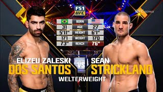 UFC 224 Strickland vs Dos Santos Full Fight Highlights [upl. by Airbmat]