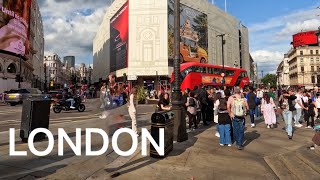 London Walk  July 2024 London Summer Walking Tour 4k [upl. by Nayab]