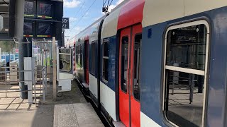 RERB MI84 IDF en gare de VilleparisisMitryleNeuf [upl. by Thorfinn]