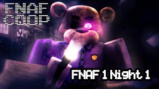 Roblox FNAF Coop  FNAF 1 Night 1 [upl. by Inaluahek]